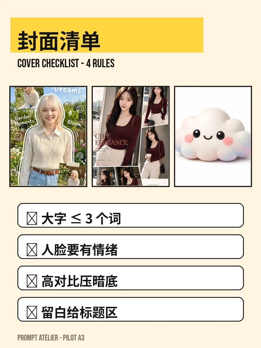 The Checklist Cover — Click Assets cover design
