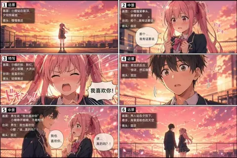 AI Animation Storyboard Generator sample image