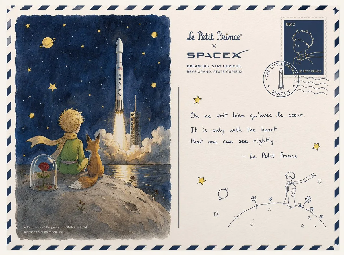 The Little Prince & Starship Romantic Collaboration sample image