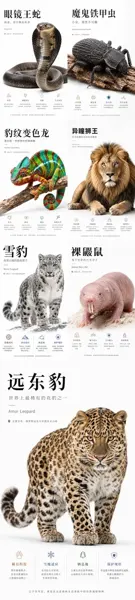 Apple-Style Nature Science Poster sample image