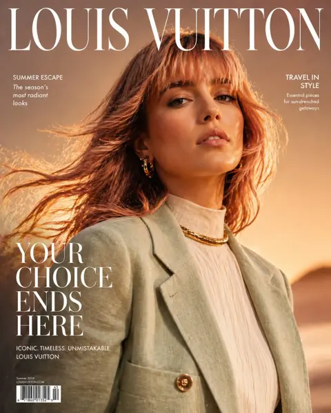 Haute Couture Fashion Magazine Cover sample image
