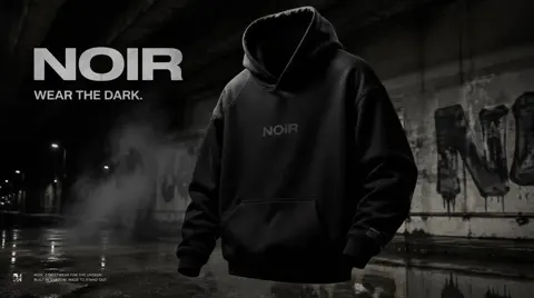 NOIR Streetwear Campaign sample image