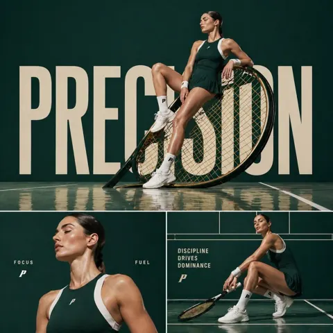 Sportswear Fashion Triptych Campaign sample image