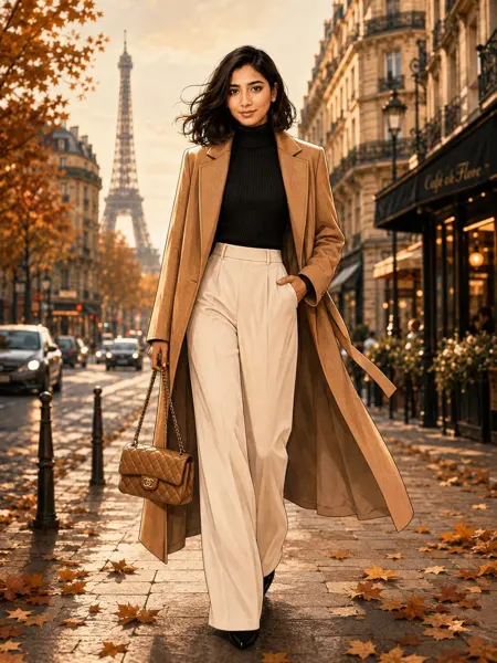 Paris Autumn Fashion Illustration sample image