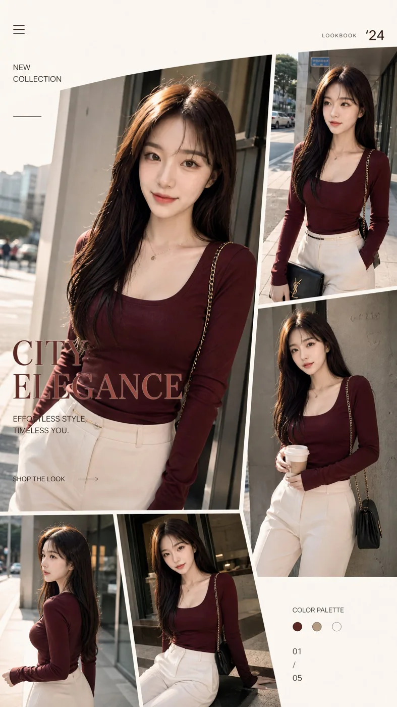 Fashion Catalog E-Commerce Collage sample image